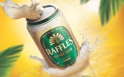Raffles Beer in 330ml Cans